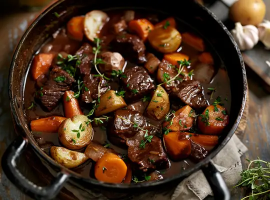 Stashcook | Beef and Stout Stew with Root Vegetables