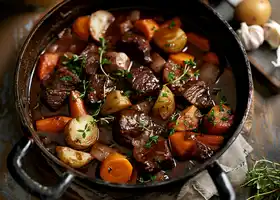 Beef and Stout Stew with Root Vegetables recipe