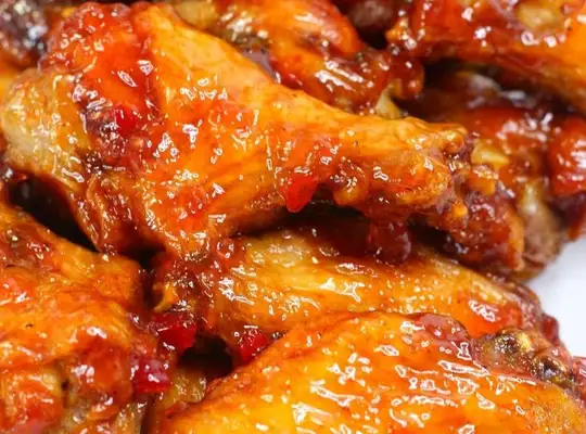 Stashcook | Instant Pot Jalapeno jelly BBQ Chicken Wings