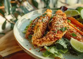 Spicy Honey-Lime Chicken Tenders recipe