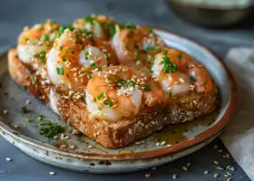 Crispy Shrimp Toast recipe