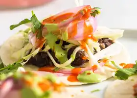 Easy Vegan Black Bean Tacos recipe