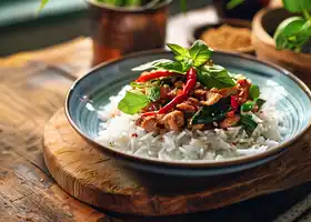 Crispy Lemongrass and Basil Pork recipe