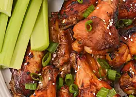 Keto Korean BBQ Chicken Wings recipe