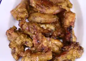 Mustard BBQ Chicken Wings recipe