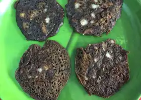 Choco ragi banana pancakes recipe by pavumidha arif at BetterButter recipe