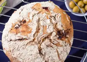 Best No Knead Bread with Cranberries and Walnuts recipe