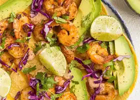 Shrimp Tacos with Chipotle Lime Sauce recipe