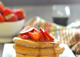 Healthy Oil-Free Vegan Pancakes For One recipe