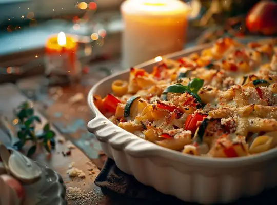 Stashcook | Baked Ziti with Roasted Vegetables