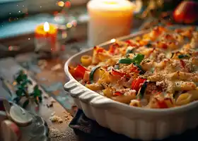 Baked Ziti with Roasted Vegetables recipe