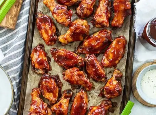 Stashcook | Baked BBQ Chicken Wings
