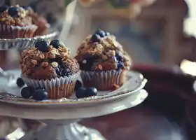 Blueberry Granola Muffin recipe