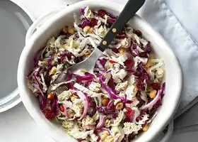 Ramen Noodle Cranberry Coleslaw recipe