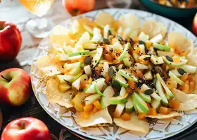 Quick Apple Nachos recipe