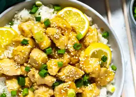 Instant Pot Chinese Lemon Chicken recipe