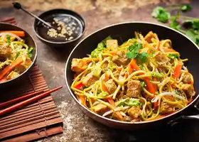 Chow Mein with Quorn Meat Free Pieces recipe recipe