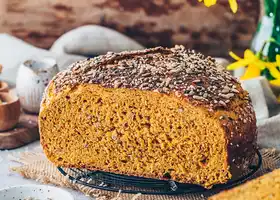 Healthy Multigrain Carrot Bread recipe