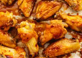 Honey Garlic Chicken Wings recipe