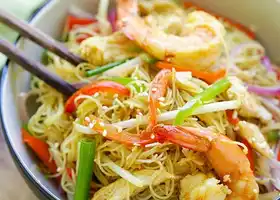 Singapore Noodles Recipe recipe