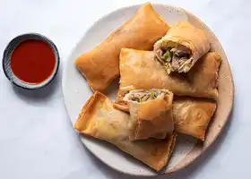 Cooking Chinese Egg Rolls recipe