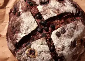 Chocolate-Cherry Sourdough Bread recipe
