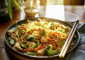 Easy 30 Minute Chicken Lo Mein recipe