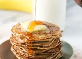 3-Ingredient Healthy Banana Pancakes recipe