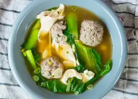 Broken Wonton Soup recipe