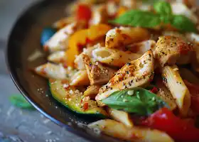 Hearty Chicken and Vegetable Penne recipe