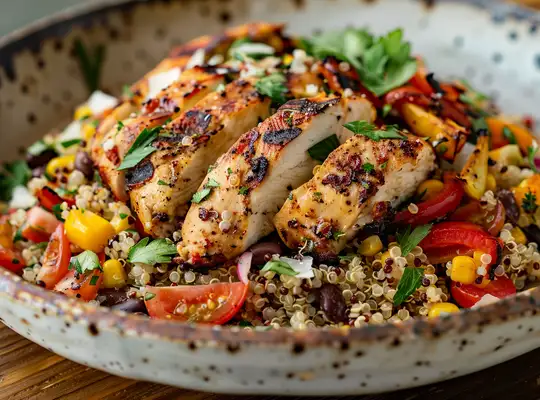 Herbed Chicken and Quinoa Salad