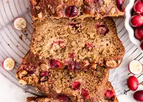 Cranberry Banana Bread recipe