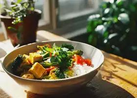 Tofu and Broccoli Coconut Curry recipe