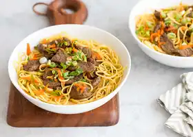 Easy Beef Lo Mein recipe