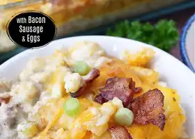 Tater Tot Breakfast Casserole recipe