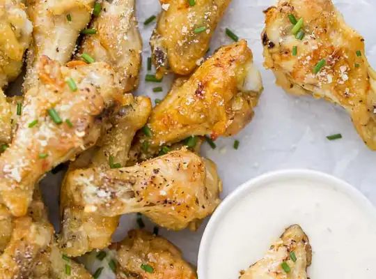 Stashcook | Garlic Parmesan Chicken Wings