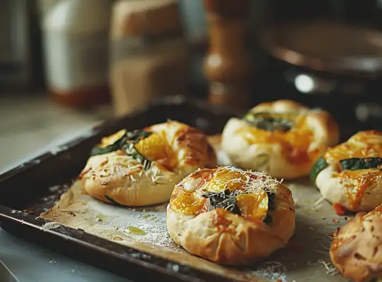 Stashcook | Cheesy Tomato Dough Puffs