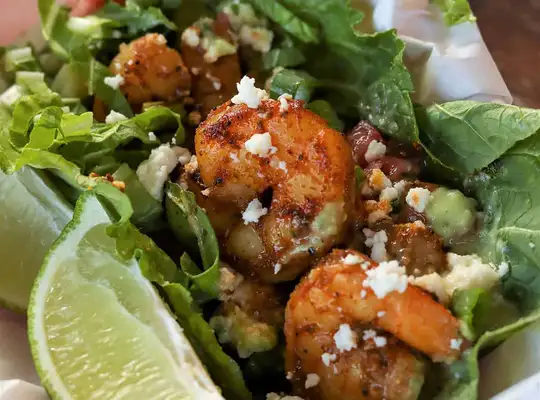 Stashcook | Easy Low Carb Keto Shrimp Tacos - the BEST