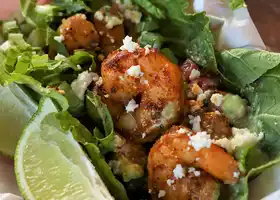 Easy Low Carb Keto Shrimp Tacos - the BEST recipe