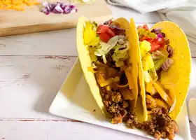 Meatless Cheeseburger Tacos recipe