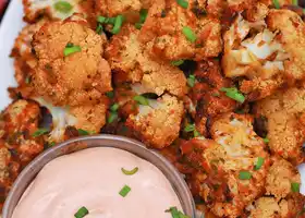 Air Fryer Buffalo Cauliflower Wings recipe