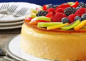 Crustless New York Cheesecake recipe