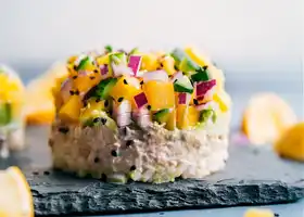 Tuna "Sushi" Stacks recipe