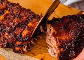 Baked BBQ Baby Back Ribs recipe