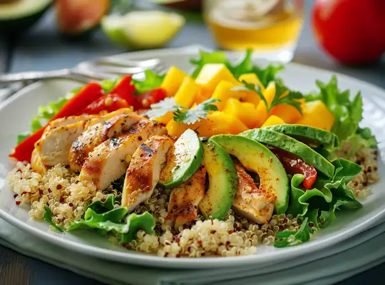 Stashcook | Quinoa, Chicken & Mango Salad