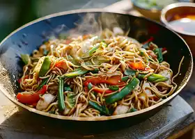 Vegetarian Chow Mein recipe