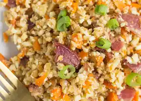 Breakfast Cauliflower Fried Rice recipe