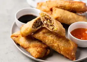 Deep-Fried Egg Rolls recipe