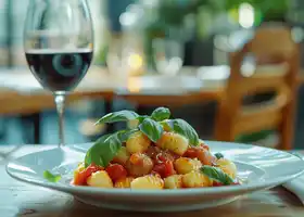 Crispy Sausage Gnocchi with Roasted Tomato Sauce recipe