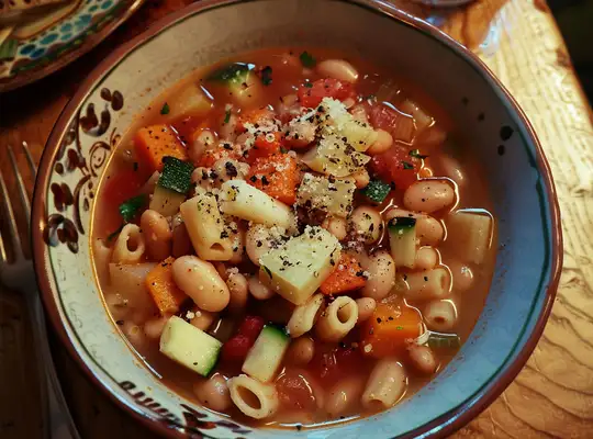 Stashcook | Hearty Vegetable Bean Soup with Pasta